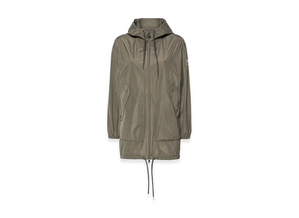 MONCLER Women's Coats Kaki "Kaki"