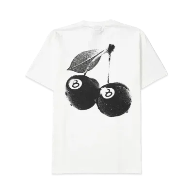 Stussy Cherries Tee "White"