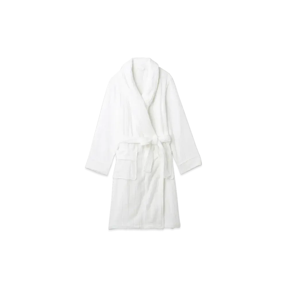GELATO PIQUE Unisex Towel Robe "Off White"