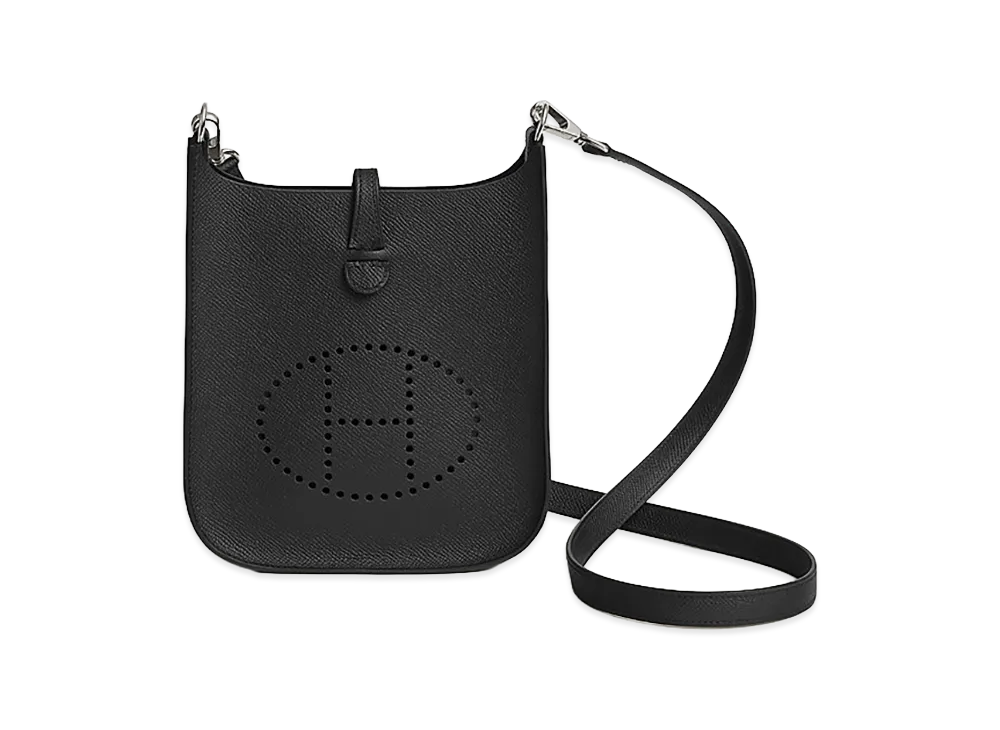 Hermes Women's Bolso Evelyne 16 Sellier "Noir"