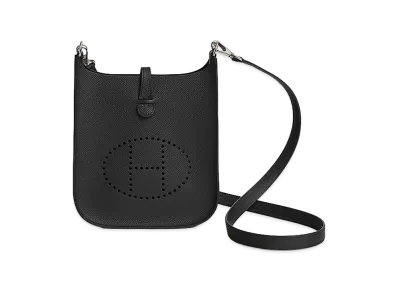 Hermes Women's Bolso Evelyne 16 Sellier "Noir"