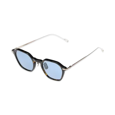 KANEKO OPTICAL x SOPHNET. Titanium Hexagon Sunglasses "Brown"
