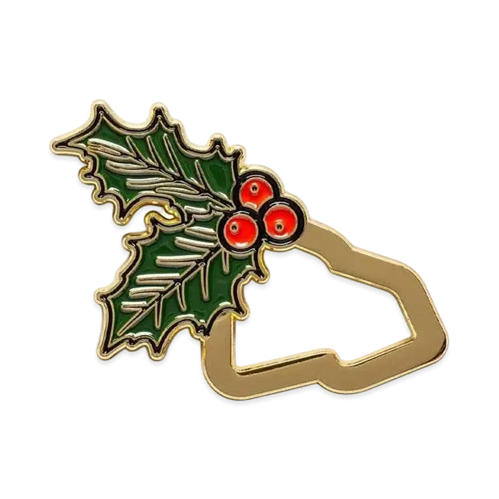 NEW ERA Cap Accessories Pins Christmas Collection Flag Logo "Gold"