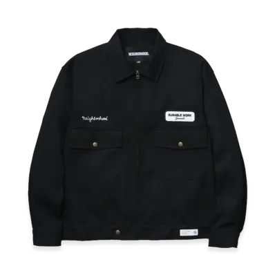 NEIGHBORHOOD Zip Work Jacket "Black"