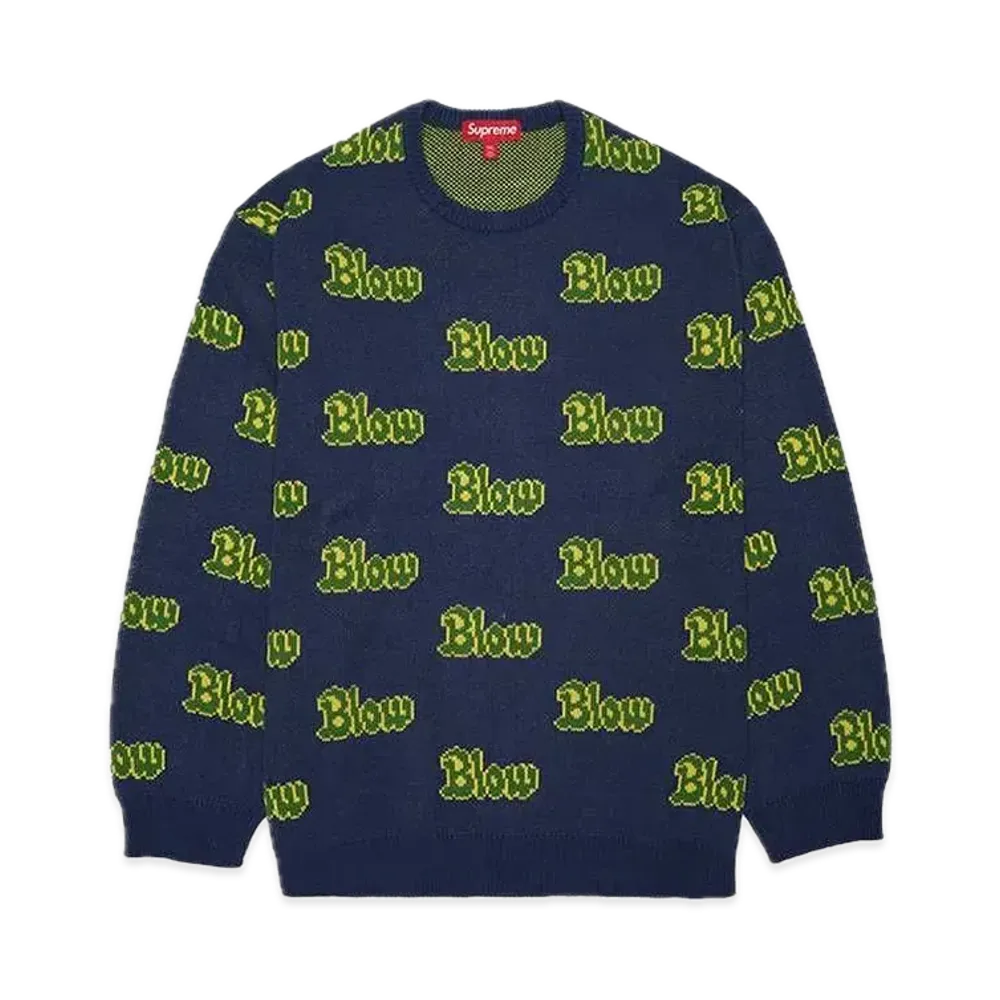 Supreme Blow Sweater "Navy"