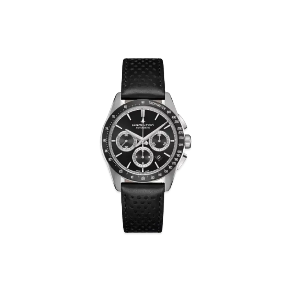 Hamilton Jazzmaster Performer Auto Chrono Black Dial H36606730