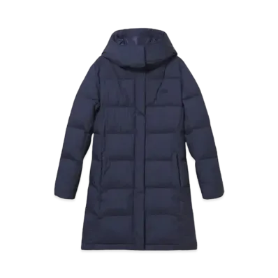 LACOSTE Detachable Hood Down Coat "Navy"