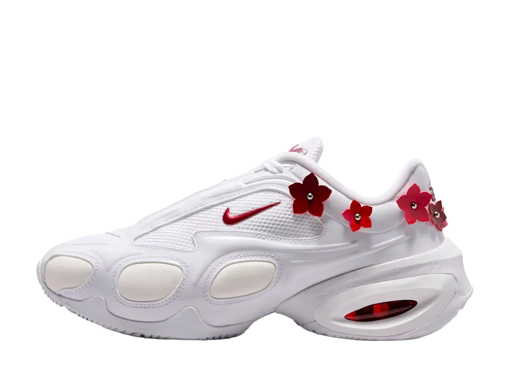 Nike Women's Air Max Muse "White/University Red/Metallic Silver/Tough Red"