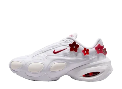 Nike Women's Air Max Muse "White/University Red/Metallic Silver/Tough Red"
