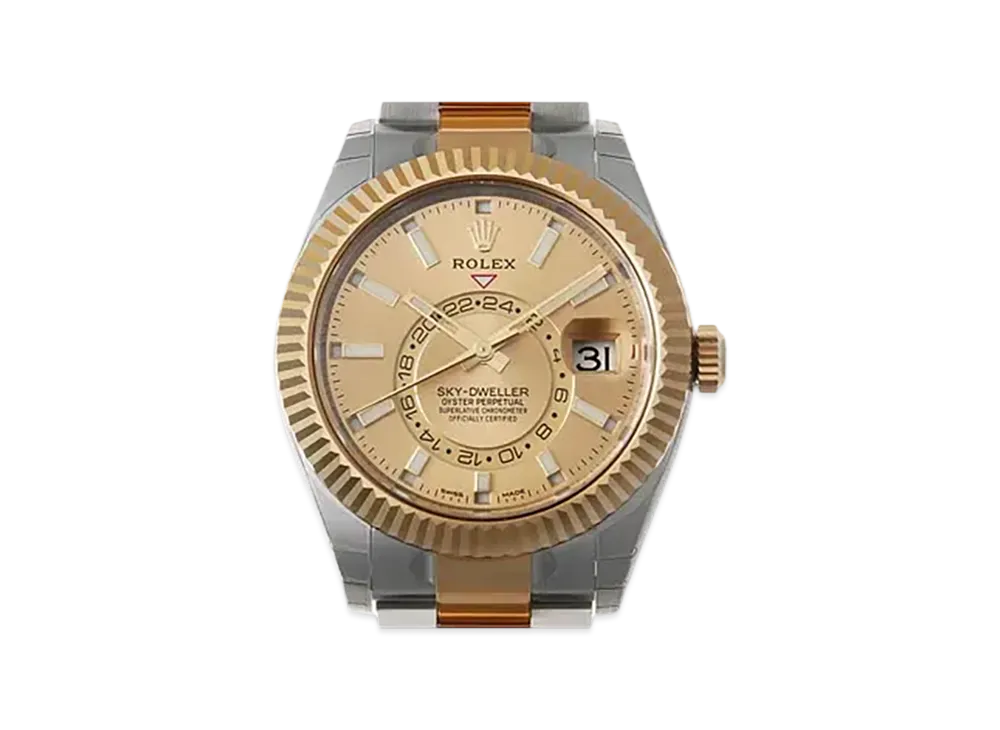 ROLEX Sky Dweller Oyster 42mm "Oystersteel/Yellow Gold"