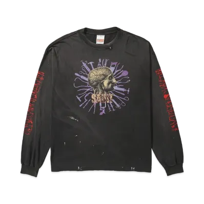 Saint Mxxxxxx LS T-Shirt Head "Black"