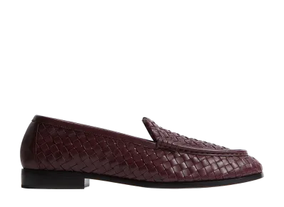 Bottega Veneta Silenzio Loafers "Deep Mahogany"