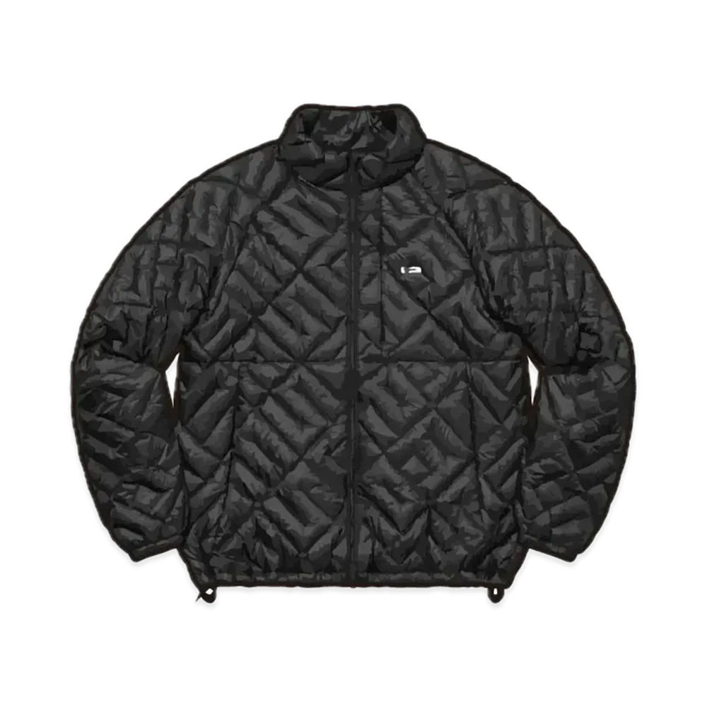 Supreme Spellout Quilted Lightweight Down Jacket "Black"