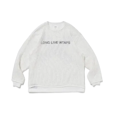 WTAPS Ghill / LS / Cotton. Llw "White"
