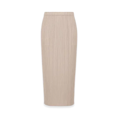 PLEATS PLEASE ISSEY MIYAKE New Colorful Basics 4 "Greige"