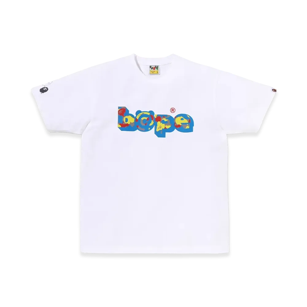 A BATHING APE x MEDICOM TOY 30th Anniv. Bape Tee "White"