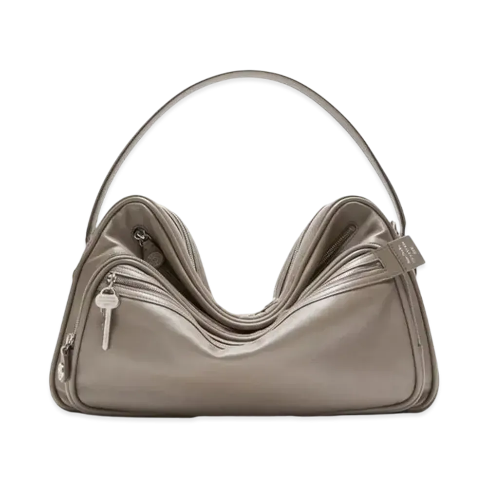 Acne Studios Camero Shoulder Bag "Taupe Beige"