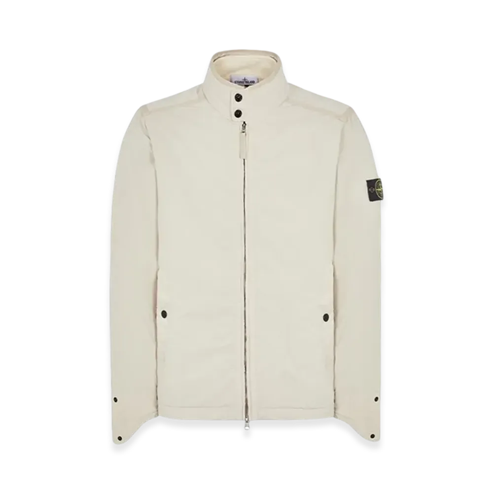 Stone Island 41531 David Light-TC Light Weight Canvas Bluson - 23FW "Stucco"
