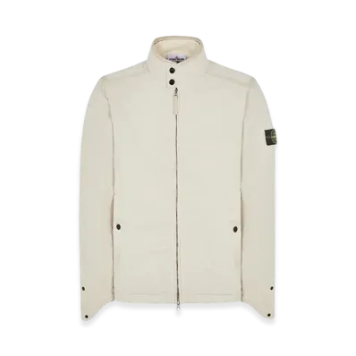 Stone Island 41531 David Light-TC Light Weight Canvas Bluson - 23FW "Stucco"