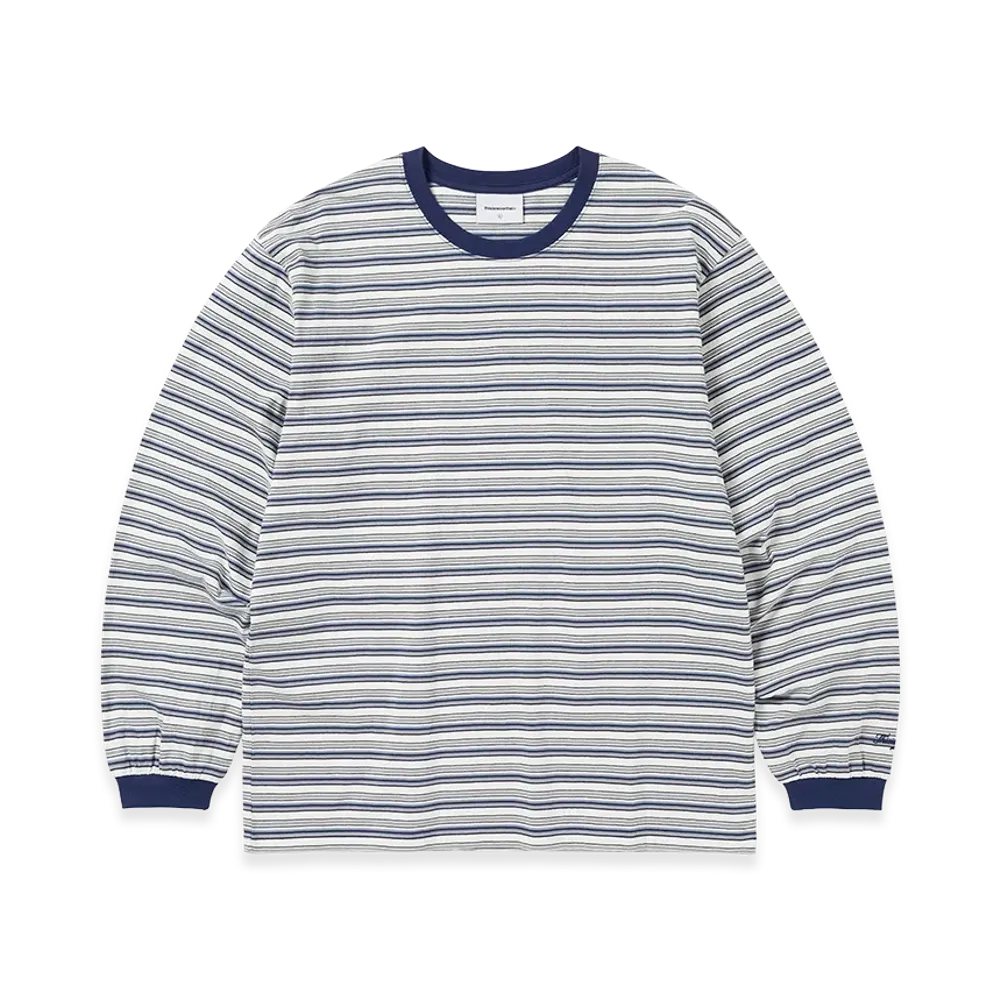 thisisneverthat Striped L/S Tee "Ivory"