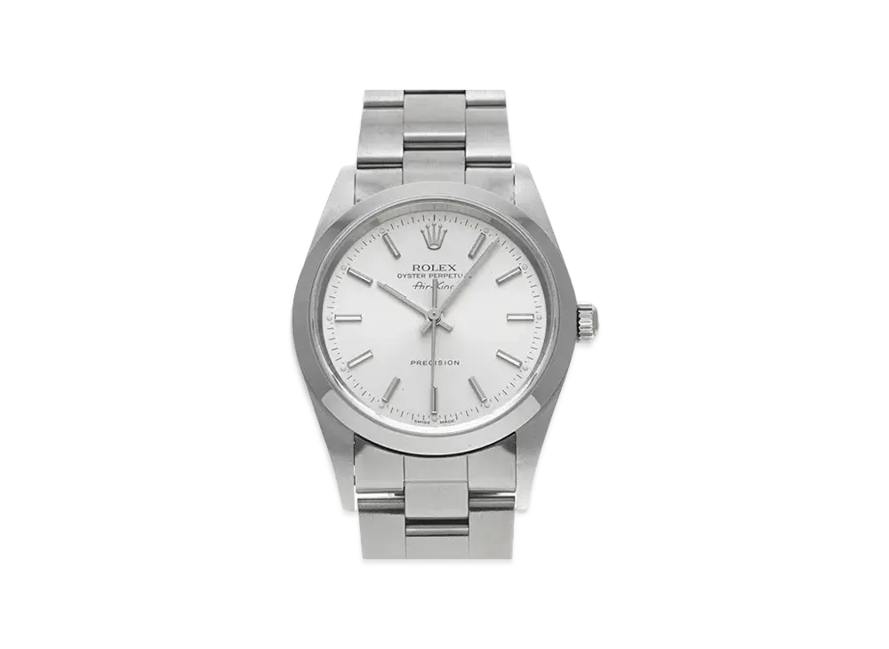 ROLEX Air-King "Silver/Stainless Steel"