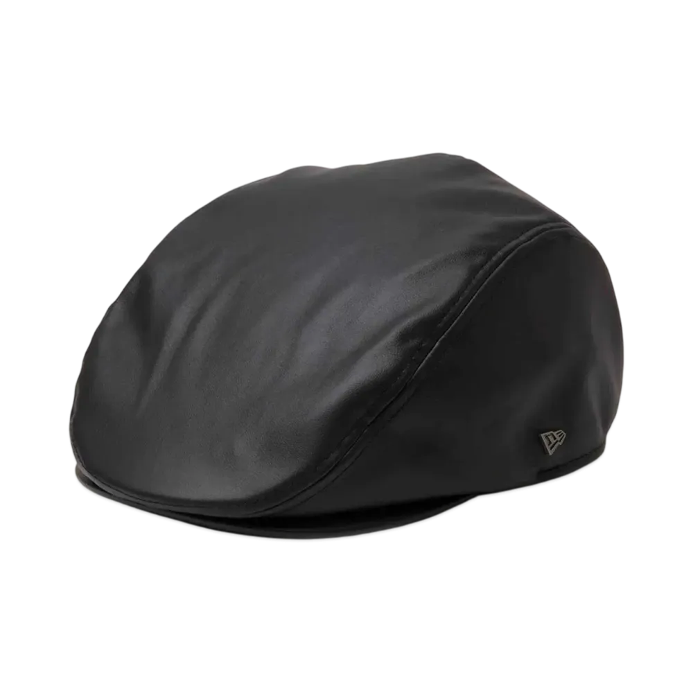 NEW ERA Driver Hunting Leather Hunting Synthetic Leather "Black"