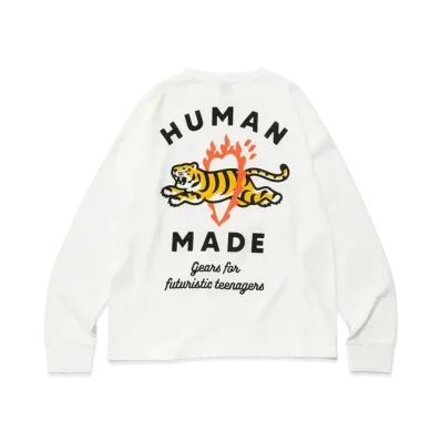 HUMAN MADE Graphic L/S T-Shirt #3 "White"