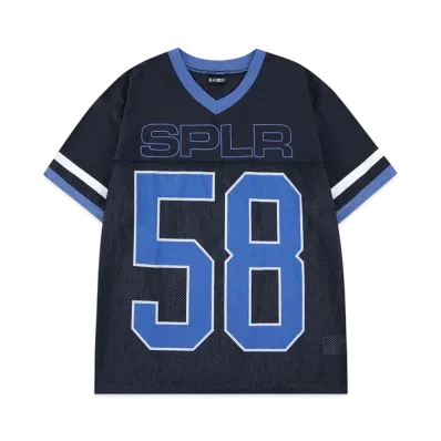 SPLR Mesh Football Jersey "Black"