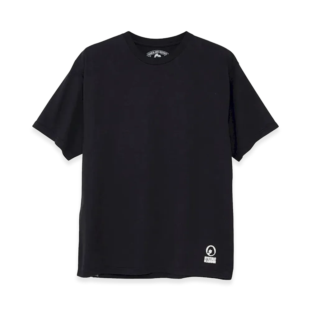 HYSTERIC GLAMOUR Circle Head T-Shirt 2-Pack "Black"