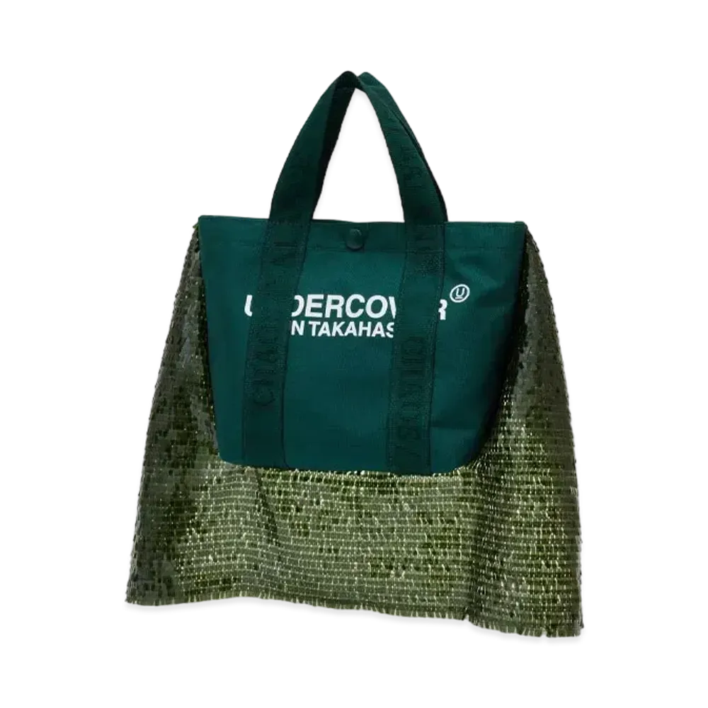 UNDERCOVER Nylon Tote Bag "Green"