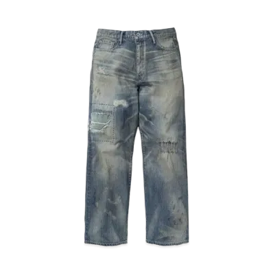 NEIGHBORHOOD Savage Denim DP Wide Pants "Indigo"