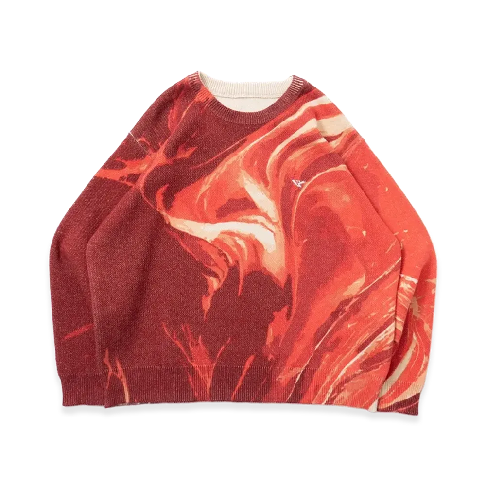 BLESS U BU Fume Knit "Red"