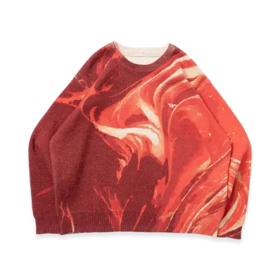 BLESS U BU Fume Knit "Red"