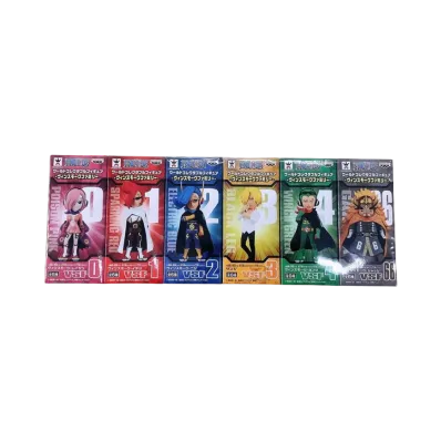 Banpresto One Piece World Collectable Figure -Vinsmoke Family- Complete 6 Piece Set