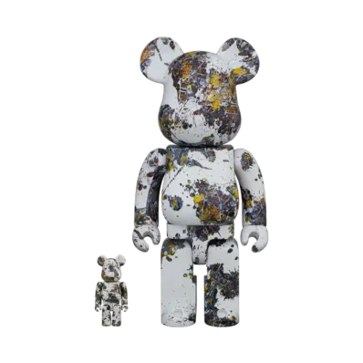 Bearbrick Jackson Pollock Studio(SPLASH) 100% & 400%