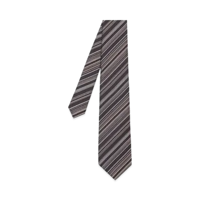 Paul Smith Gradient Regimental Tie "DarkBrown"
