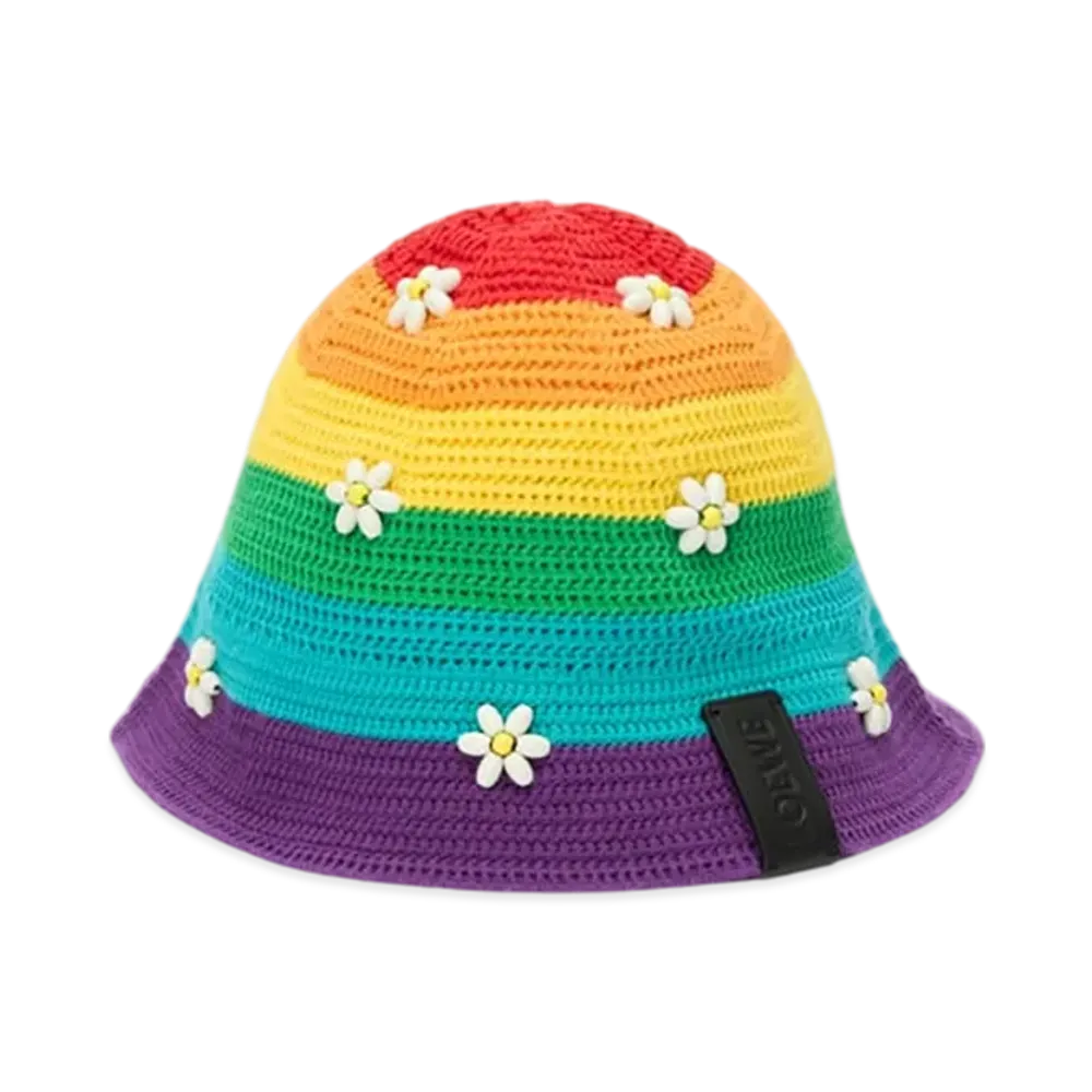 LOEWE Daisy Bucket Hat "Multicolor"