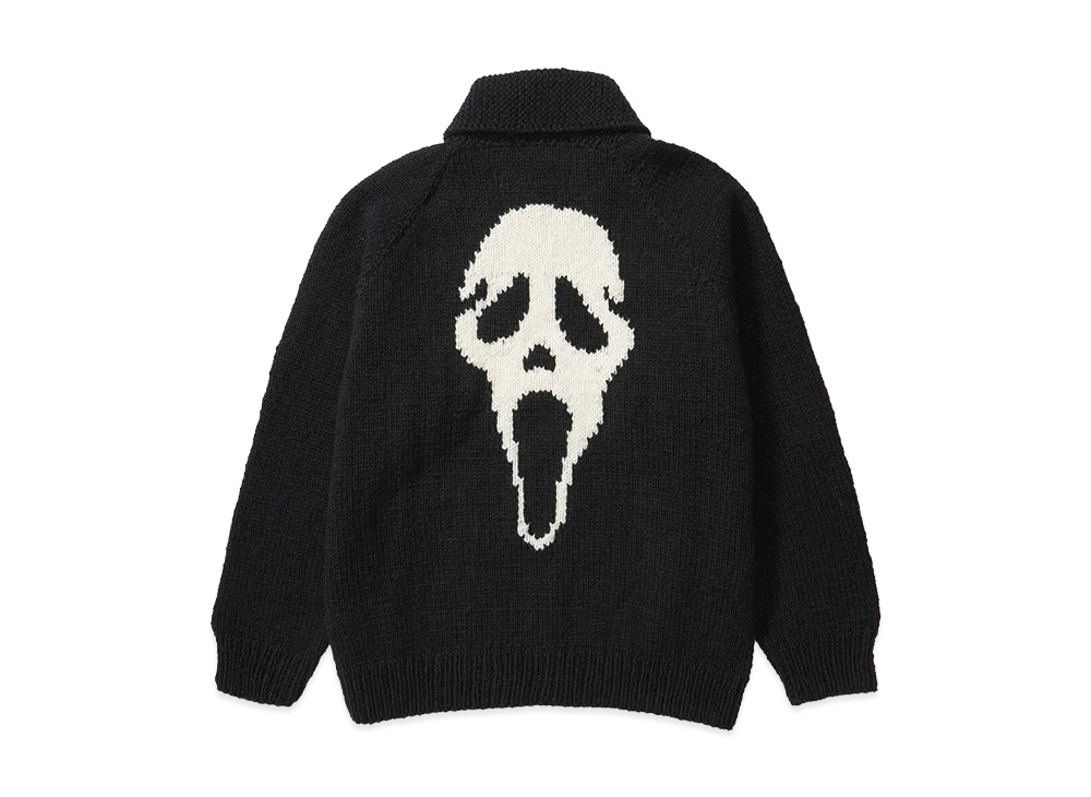 Supreme Ghostface Cowichan Sweater "Black"