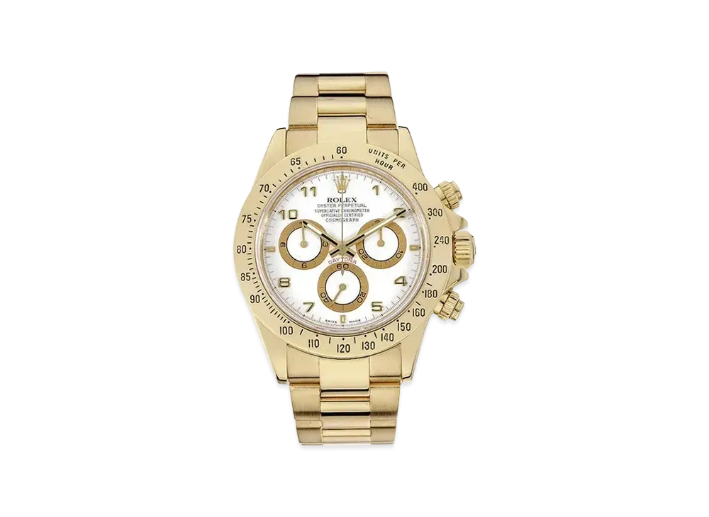 ROLEX Cosmograph Daytona "White/Yellow Gold"