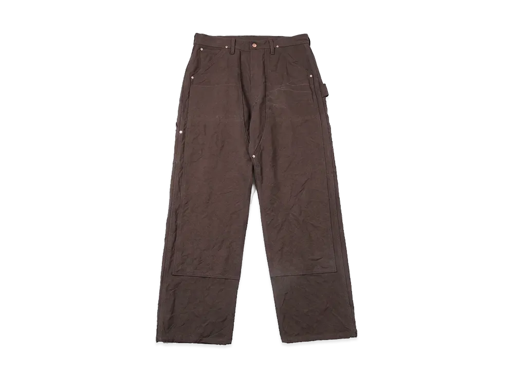 COMOLI Cotton Duck Painter Pants "Brown"