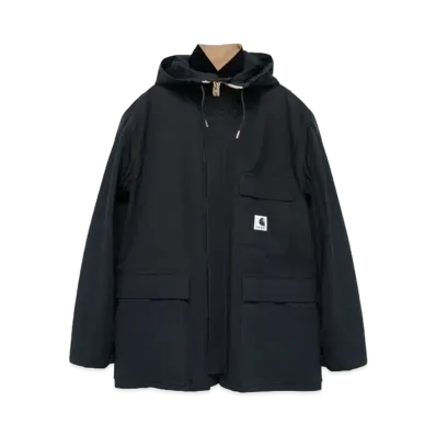 Carhartt WIP × sacai Reversible Duck Coat "BeigexNavy"