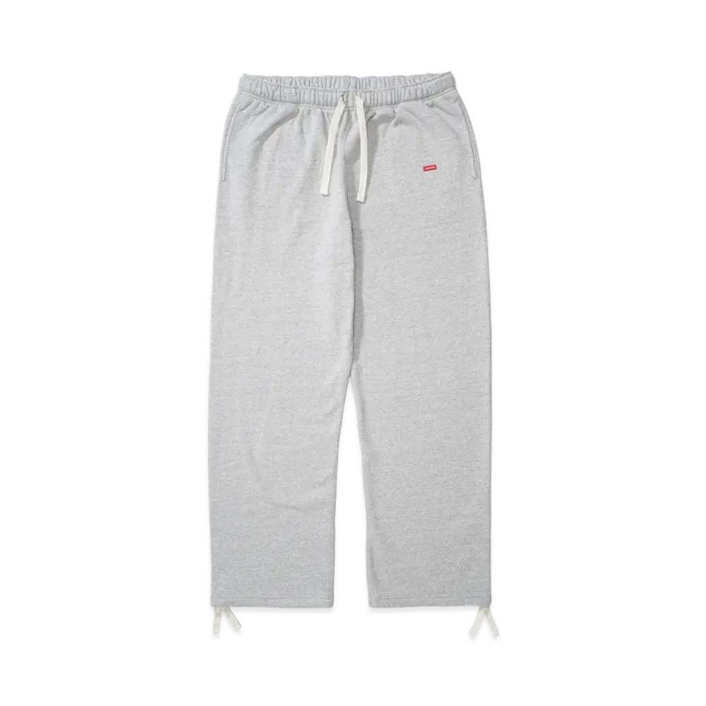 Supreme Small Box Drawstring Sweatpant (26SS) "Heather Grey"