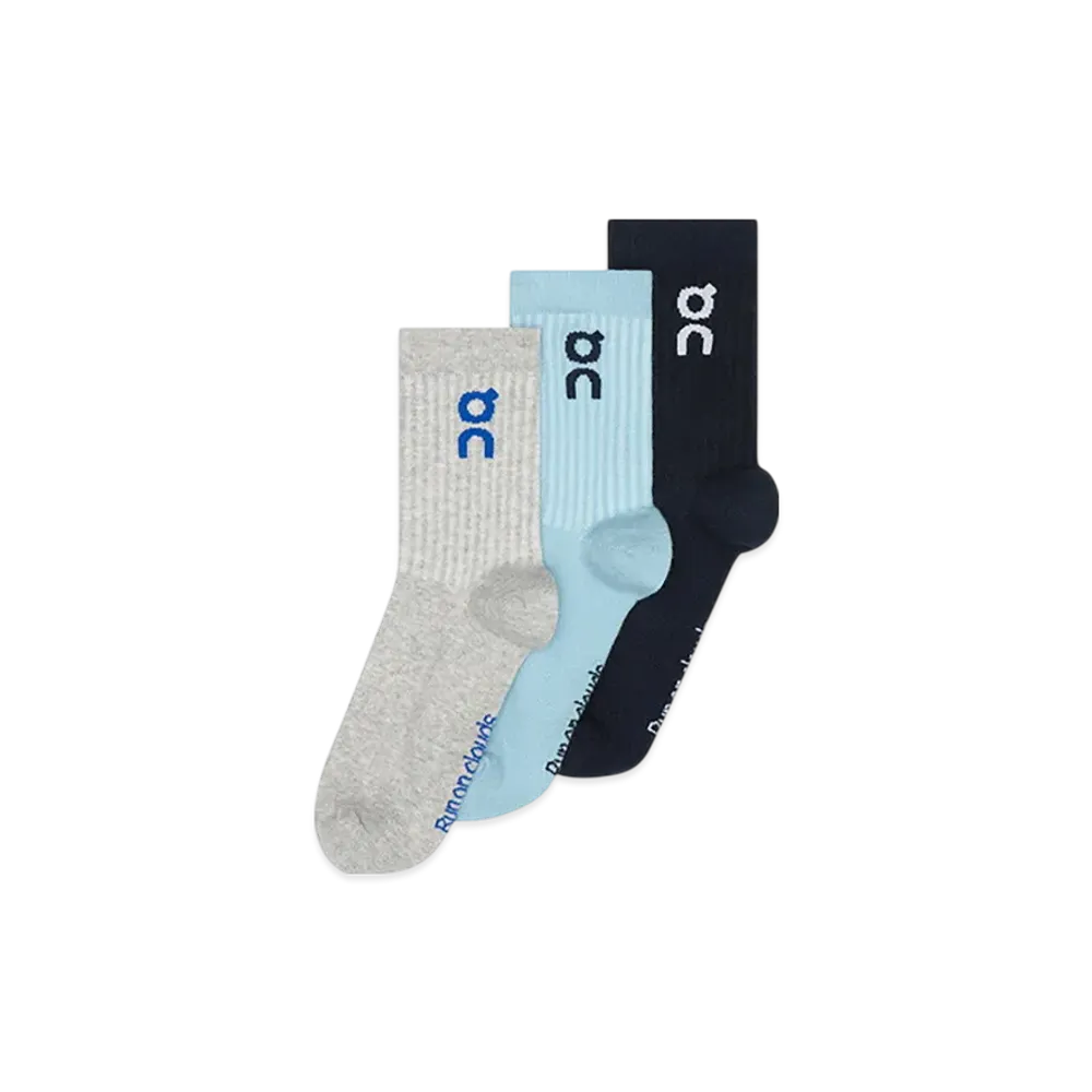 on Logo Sock High 3P "Multi"