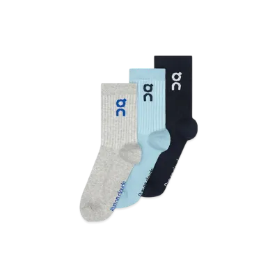 on Logo Sock High 3P "Multi"