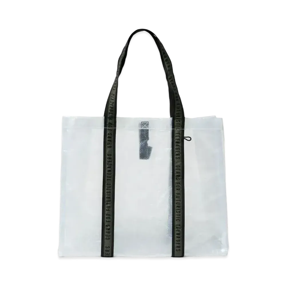 HUMAN MADE PE CARRY WIDE BAG "Clear"