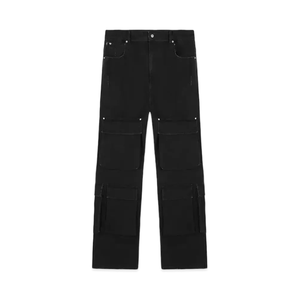 REPRESENT R3 Cargo Denim "Black"