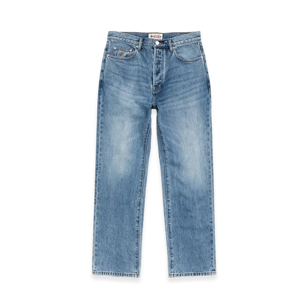 Stussy Slim Jean Denim "Indigo Stone Wash"
