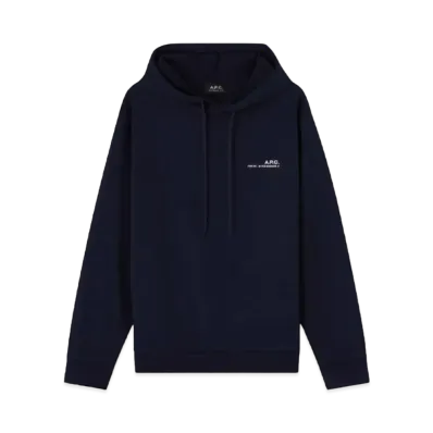 A.P.C. Hoodie Item H-I 21AC "Dark Navy"