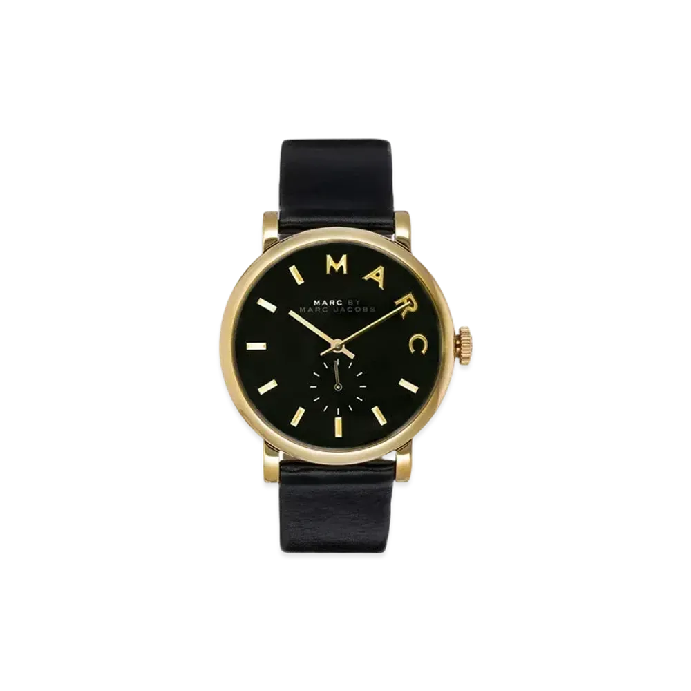 Marc Jacobs Baker Watch "Black"