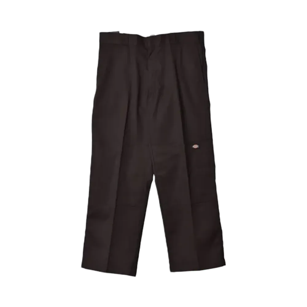 Dickies Twill Double Knee Work Pants "Dark Brown"